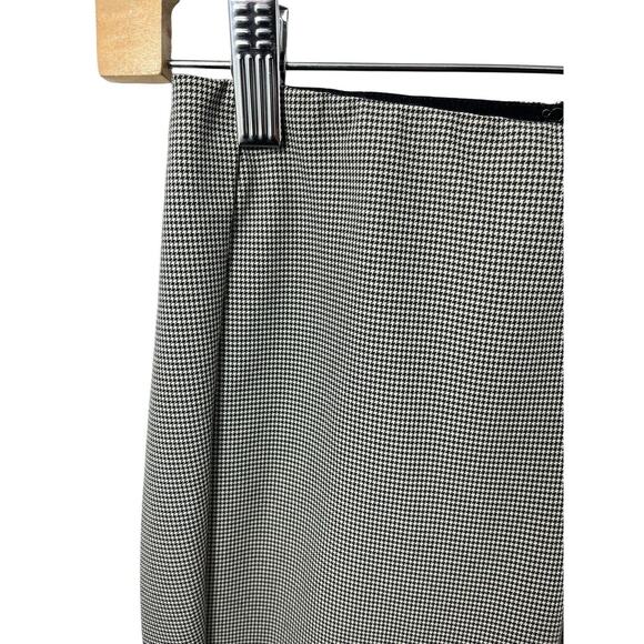 Rag & Bone Skinny Ankle Pants Black White Cropped Size 0 Herringbone Office - Picture 2 of 12